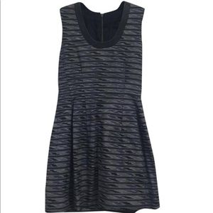 Ikat Pattern Mini Dress